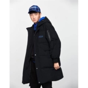 慢津贴：卡宾 3194154510 男装长款连帽羽绒服