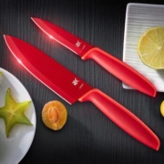 慢津贴、PLUS会员、历史低价： WMF 福腾宝 Red Touch系列 水果刀 两件套 *3件