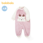 Balabala 聚划算百亿补贴：：巴拉巴拉 婴儿加绒加厚连体衣