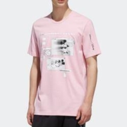 慢津贴：adidas 阿迪达斯 neo MCKY&MNN T2 EI4537 男装短袖T恤