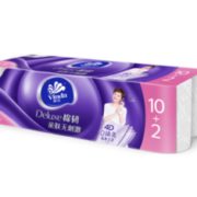 PLUS会员！ Vinda 维达 棉韧卷纸 4层120g*12卷