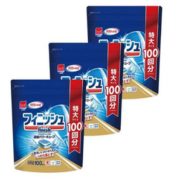 99.9%除菌！Finish 亮碟  洗碗机专用洗涤块100块*3袋装  含税到手约￥148