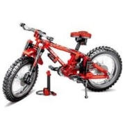 HUIQIBAO TOYS/ 汇奇宝 科技机械积木 双变山地自行车 306颗粒