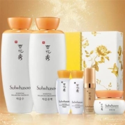 11日0点、双11预告：Sulwhasoo 雪花秀 滋盈肌本水乳护肤品套装 (润颜水125ml+润颜乳125ml+精华+面霜)