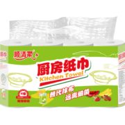 PLUS会员！ 顺清柔 厨房用纸 2层*74节*4卷