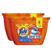 京东PLUS会员： Tide 汰渍 洁净护衣护色洗衣凝珠 18颗X2盒 *2件
