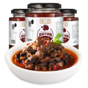 渡江宴 香菇牛肉酱微辣180g*3瓶*3件