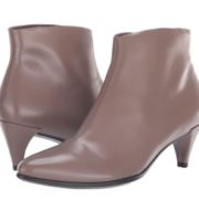 ECCO 爱步 Shape 45 女士尖头牛皮小猫跟短靴  型塑263863   到手￥585.35
