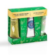 L'OCCITANE 欧舒丹 经典护手霜套装 三支装（乳木果30ml+清新马鞭草30ml+紧致甜扁桃30ml）