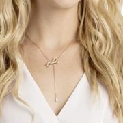 国内¥1150！Swarovski 施华洛世奇 LIFELONG BOW 链坠蝴蝶结项链 5447082 到手约570.93元