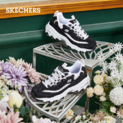 聚划算百亿补贴： Skechers 斯凯奇 D'LITES 13144 女款休闲运动鞋