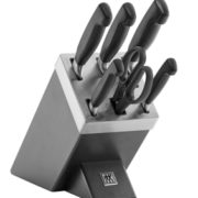 德国产！Zwilling 双立人 Vier Sterne® 四星系列 自研磨厨房刀具7件套 到手1181.59元