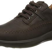 ECCO 爱步 Soft 7 柔酷7号 男士真皮系带透气减震休闲鞋 460714 到手595.37元