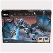 MEGA BLOKS 美高积木 GMN74 权力的游戏 冰龙 VS 雪诺