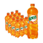 美年达可乐 Mirinda 橙味 汽水碳酸饮料 1L*12瓶 整箱装 新老包装随机发货 百事出品 *2件