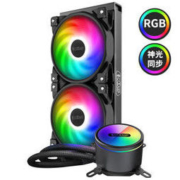 PCCOOLER 超频三 凌镜GI-CX240 ARGB CPU水冷散热器