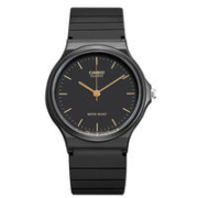CASIO 卡西欧 MQ-24 中性黑表 石英手表