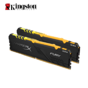 双11预售： Kingston 金士顿 HyperX Fury RGB 骇客神条 DDR4 3200 台式机内存 16G(8G×2)