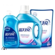 聚划算百亿补贴：蓝月亮 深层洁净洗衣液 1kg+500g+500g 共4斤