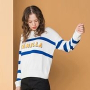 百亿补贴、限尺码：SEMIR 森马 女款圆领毛衫 本白