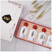 大额神券：贵州酱香型 纯粮食高度白酒 礼盒装 100ml*4