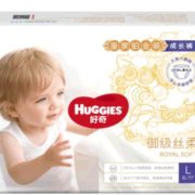 某猫U先！ HUGGIES 好奇 皇家铂金装成长裤 御级丝柔 L6片