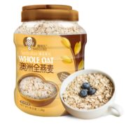 穗格氏 即食纯燕麦片1200g罐装