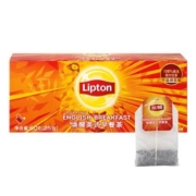 立顿Lipton 红茶 经典英式早餐红茶叶泡茶包 2g*25 *5件