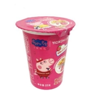 苏宁自营 小猪佩奇PeppaPig蘸酱杯草莓味+白巧克力 25克