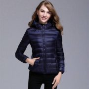 2020年新款！鸭鸭  女士时尚连帽羽绒服 多色