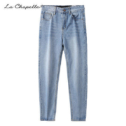 百亿补贴:La Chapelle 拉夏贝尔 男士直筒宽松牛仔裤