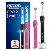 BRAUN 博朗 Oral-B 欧乐-B Pro 2 2900 3D智能电动牙刷 2支装