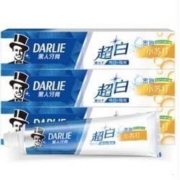 DARLIE 黑人 超白密泡小苏打牙膏（190g*3支+赠牙膏40g*2+牙线12支）