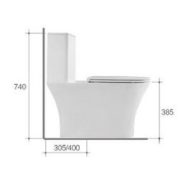 1日0点！ARROW 箭牌 AE1185 虹吸抽水马桶 799元（需用券）