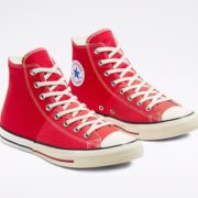 11日0点！ CONVERSE 匡威 All Star 167966C 男款高帮拼接帆布鞋