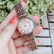 Anne Klein 安妮·克莱因 AK/2158RGRG 手链手表 玫瑰金色 含税到手约￥208
