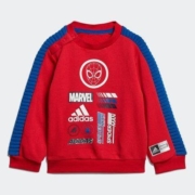 11日0点：adidas阿迪达斯 ED6451婴童长袖圆领运动套装