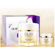 玉兰油（OLAY）空气感熬夜霜50g礼盒（赠熬夜霜15g*3） *2件