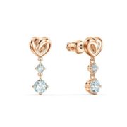 11日0点！ Swarovski 施华洛世奇 LIFELONG HRT 5517942 绳结爱心耳环 299元包邮（11日0-2点）
