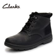 Clarks 261355547 男士高帮系带皮靴