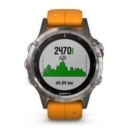 GARMIN 佳明 Fenix5 Plus 智能户外运动手表 钛合金 闪耀橘