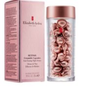 双11预售！ Elizabeth Arden 伊丽莎白·雅顿 时空焕活夜间多效视黄醇胶囊精华 小粉胶 60粒*2瓶装