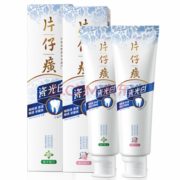 PZH 片仔癀 瓷光白牙膏（桃花155g+栀子155g)