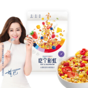 五谷磨房 水果麦片 大果粒高纤冻干水果 400g*3