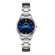 京东PLUS会员： SEIKO 精工 SXDG99P1 钢带蓝盘石英女表