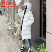 百亿补贴：韩都衣舍 女士 白鸭绒 中长款 羽绒服