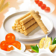 咸蛋黄榴莲蛋卷20包120根