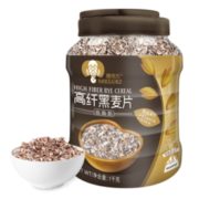 低脂高纤维！穗格氏 高纤黑燕麦片1000g/桶