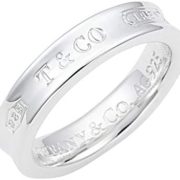 Tiffany&Co 蒂芙尼 1837系列 窄款银戒指   含税到手约1274.11元