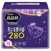 kotex 高洁丝 放肆睡 卫生巾 280mm 16片 *8件